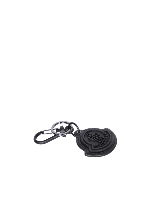 Moncler Key Ring Black Keychain - Men