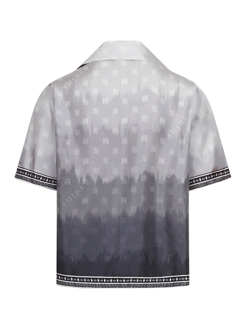 AMIRI Micro Ma Paisley Bowling Shirt - Men