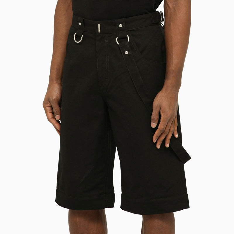 Givenchy Black Trousers With Removable Bottoms - Men