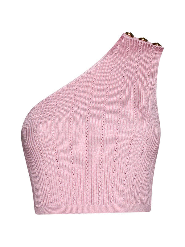 Balmain Asymmetric Knit Top - Women