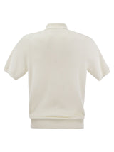 Brunello Cucinelli Ribbed Cotton Polo-style Jersey - Men