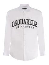 Shirt Dsquared2 university In Cotton - Men - Piano Luigi