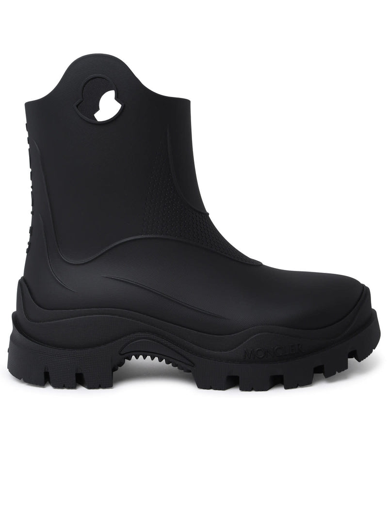 Moncler misty Black Pvc Rain Boots - Women