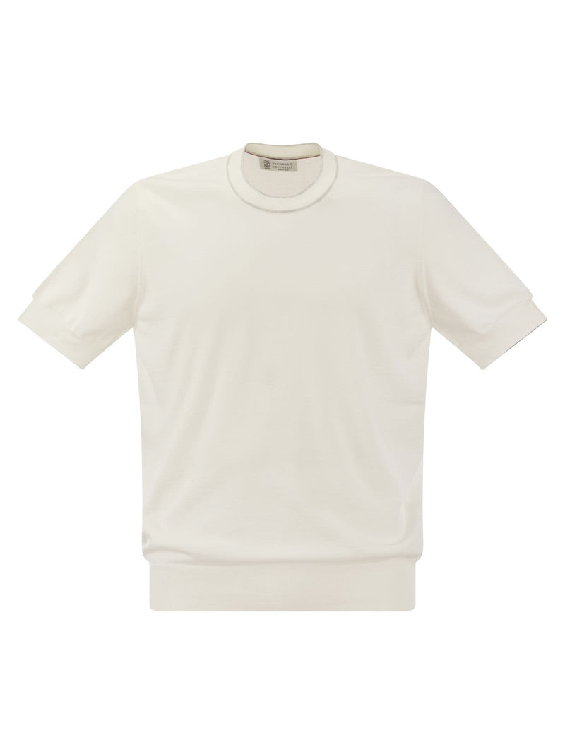 Brunello Cucinelli Cotton Knit T-shirt - Men