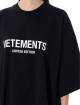 VETEMENTS Limited Edition Logo T-shirt - Unisex