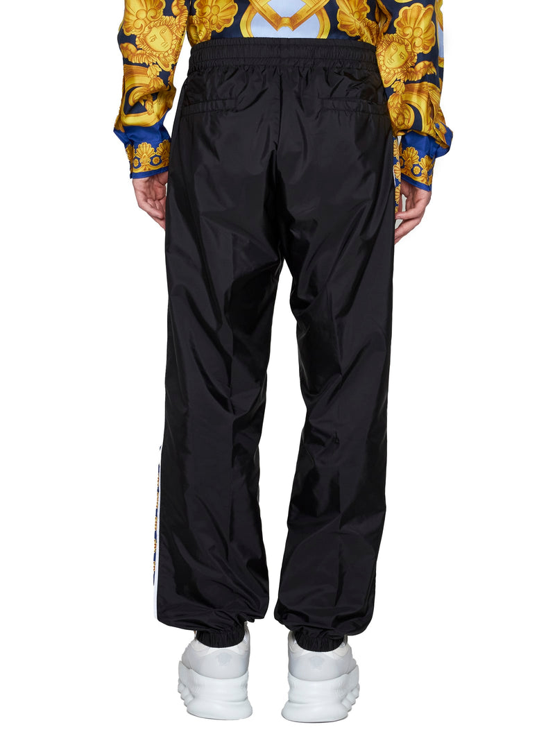 Versace Track-pants With Contrasting Side Stripes - Men