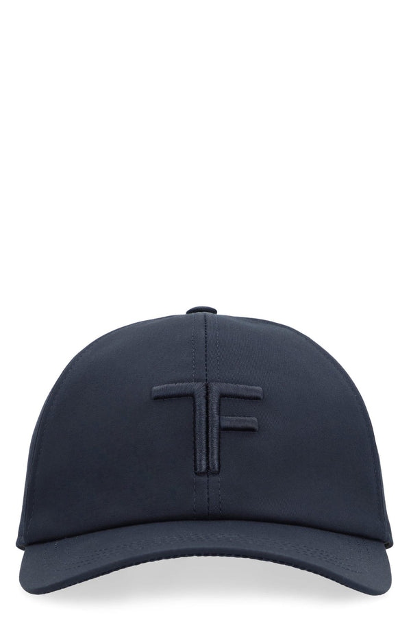 Tom Ford Logo Embroidery Baseball Cap - Men - Piano Luigi