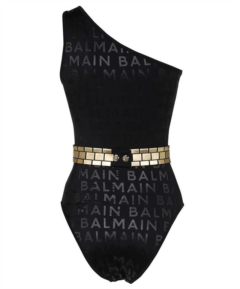 Balmain Printed One-piece Swimsuit - Women - Piano Luigi