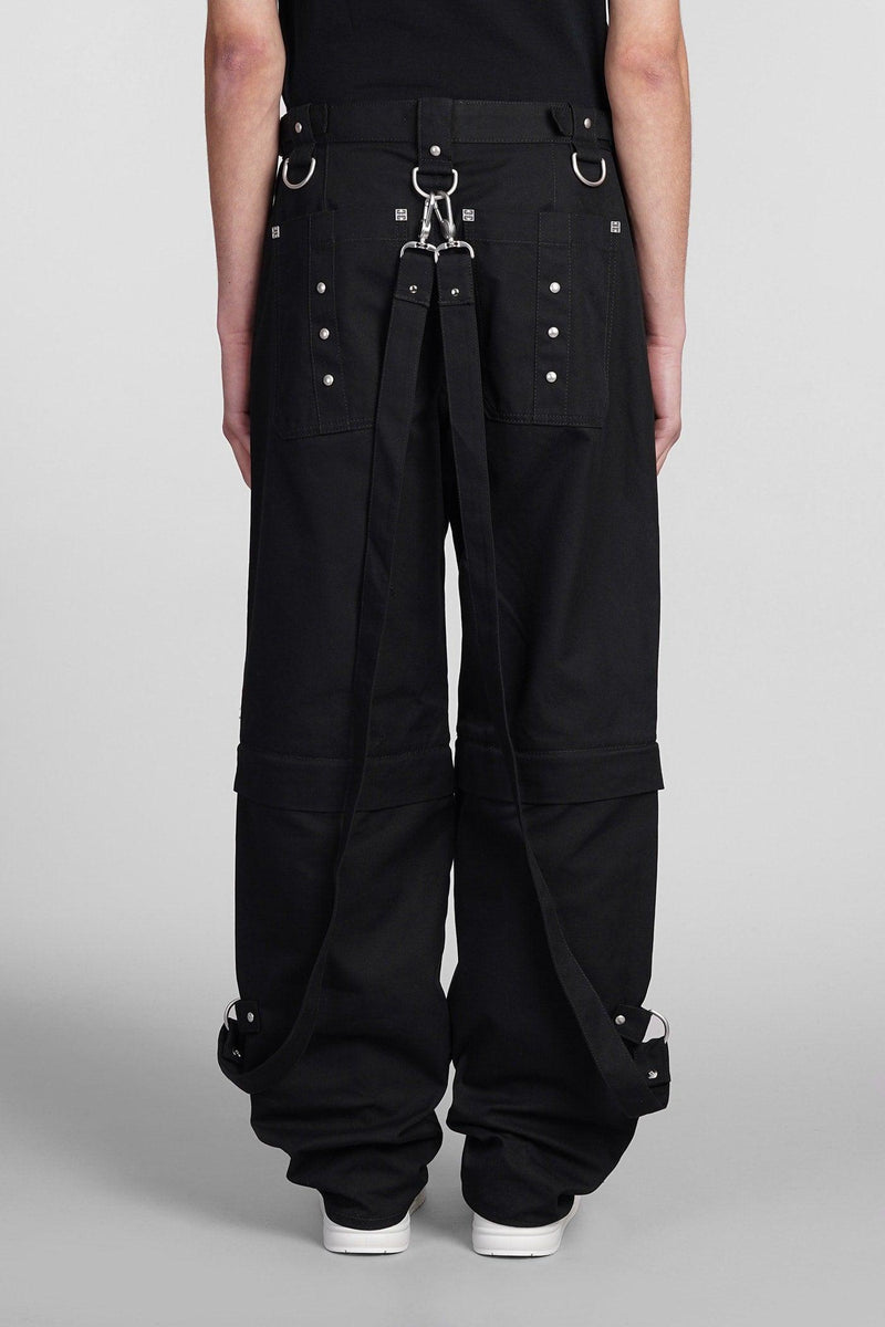 Givenchy Pants In Black Cotton - Men - Piano Luigi
