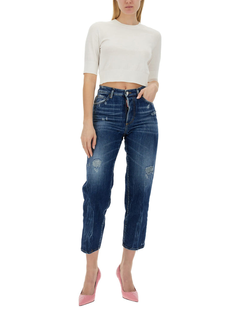 Dsquared2 Cropped Shirt - Women