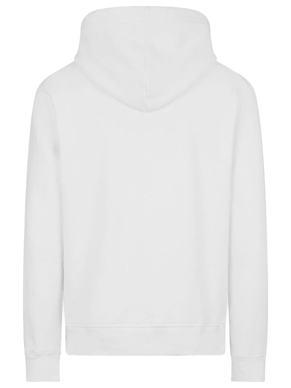 Dsquared2 White Cotton Hoodie - Men