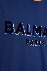 Balmain Logo Printed Crewneck T-shirt - Men