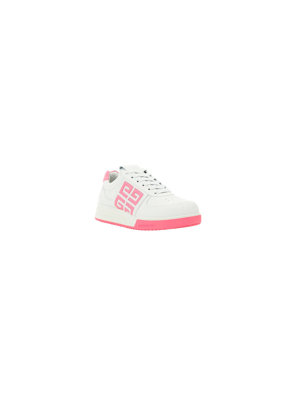 Givenchy 4g Leather Sneakers - Women
