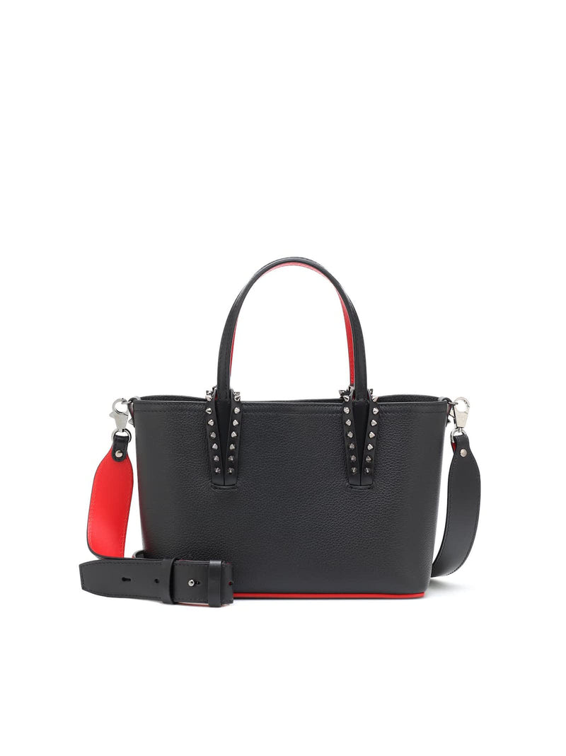 Christian Louboutin Black Leather Cabata Mini Bag - Women