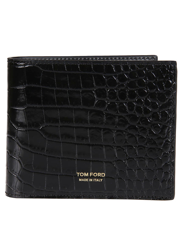 Tom Ford Printed Alligator Classic Bifold Wallet - Men