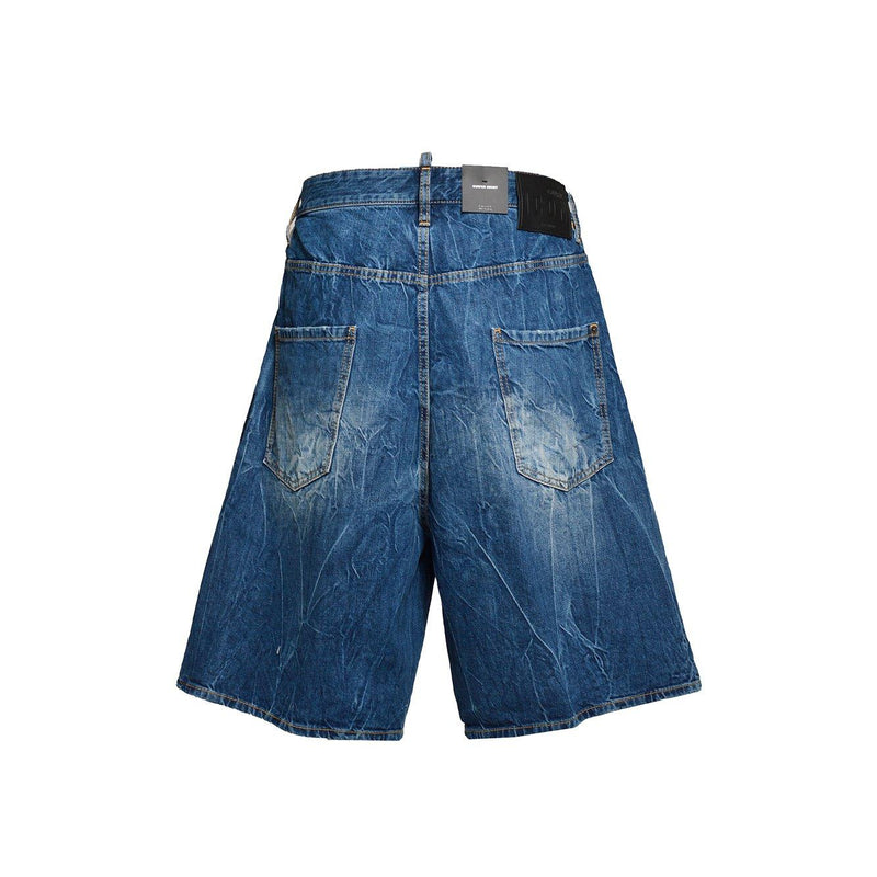 Dsquared2 Icon Mid-rise Denim Shorts - Men