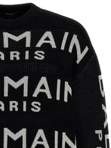 Balmain All-over Logo Sweater - Men