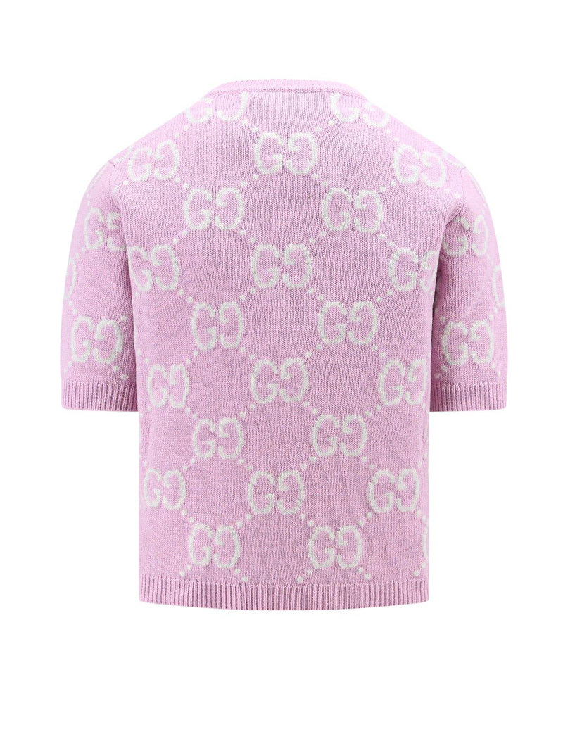 Gucci Gg Knit Short-sleeve Top - Women