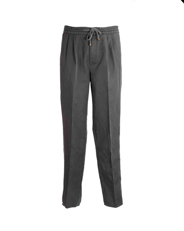 Brunello Cucinelli Trousers Anthracite - Men