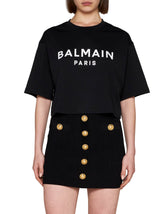 Balmain Cotton Crew-neck T-shirt - Women