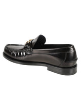 Versace Medusa Pin Embellished Loafers - Men