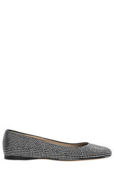 Loewe Rhinestones Embellished Ballerina Flats - Women