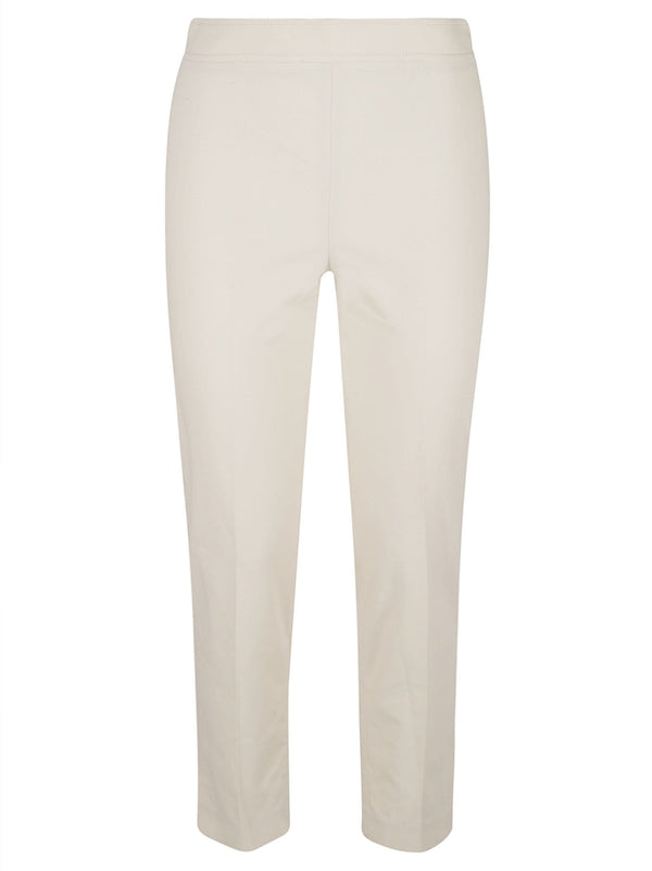 Brunello Cucinelli Elastic Waist Plain Slim Trousers - Women