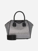 Givenchy Antigona Toy Rhinestoned Satin Bag - Women