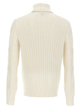 Brunello Cucinelli Braided Cashmere Turtleneck Sweater - Men