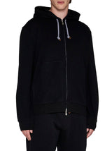 Brunello Cucinelli Techno Cotton Interlock Zip-front Hooded Sweatshirt - Men