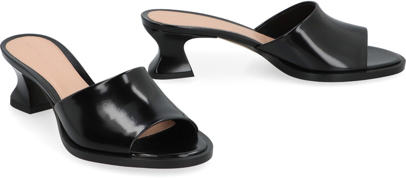 Bottega Veneta Cha-cha Leather Mules - Women