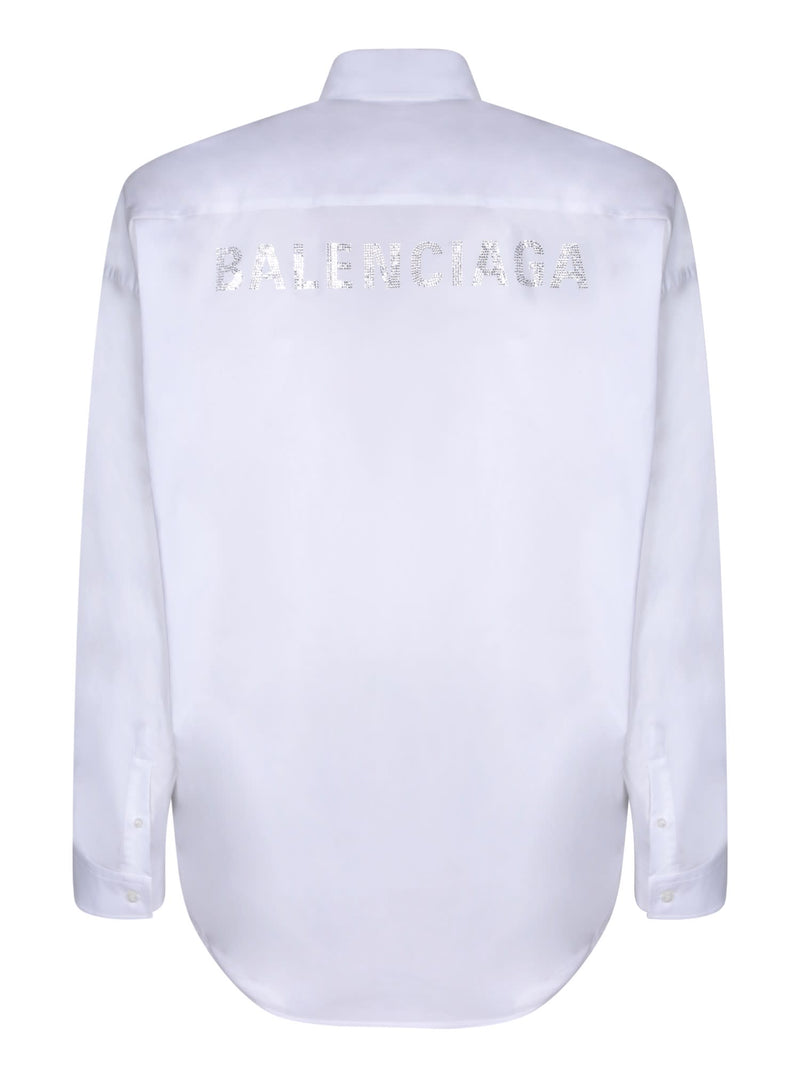 Balenciaga Logo Black Shirt - Women