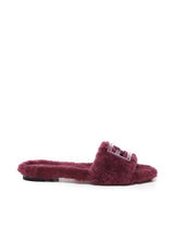 Fendi Sheepskin Slippers - Women - Piano Luigi