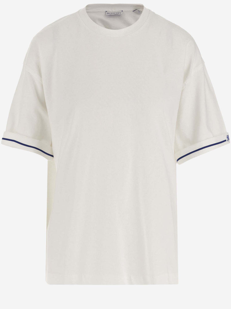 Burberry Cotton T-shirt With Logo - Women