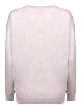 Brunello Cucinelli V-neck Quartz Sweater - Women