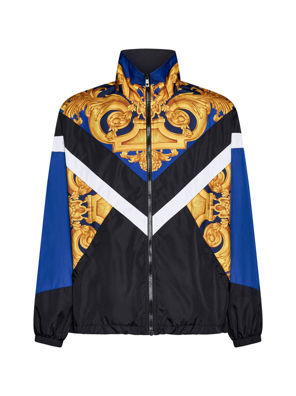 Versace Multicolor Nylon Barocco Jacket - Men