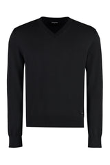 Dsquared2 Cotton V-neck Sweater - Men