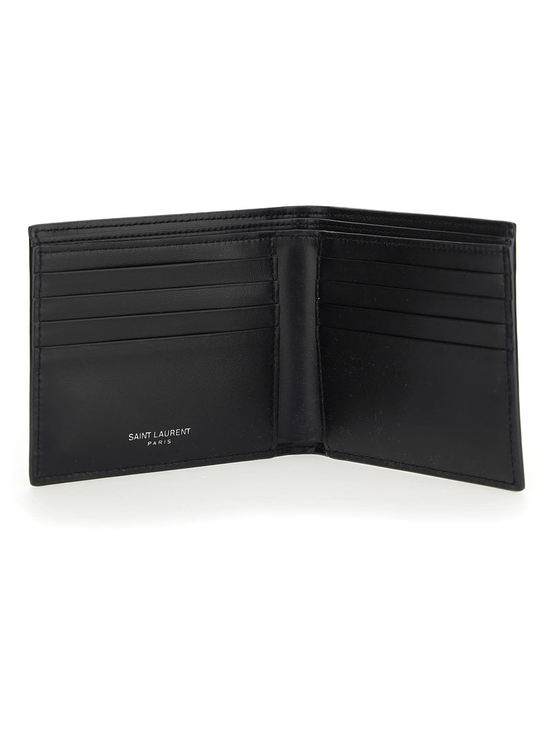 Saint Laurent Tiny Cassandre Wallet - Men