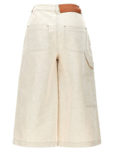 Loewe Cropped Workwear Trousers - Women