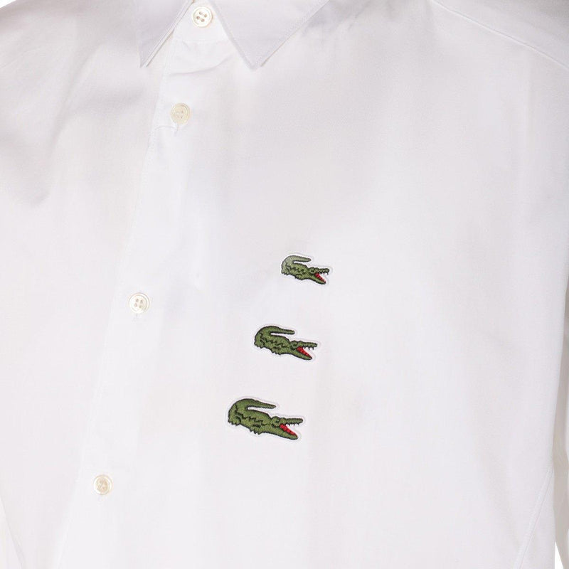 Comme des Garçons X Lacoste Logo Embroidered Buttoned Shirt - Men