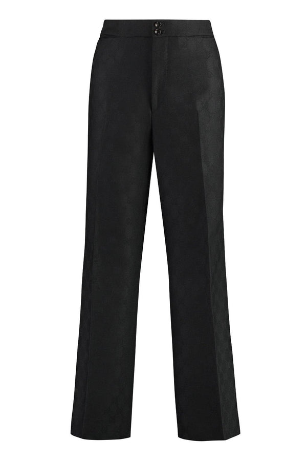 Gucci Gg Jacquard Tailored Trousers - Women