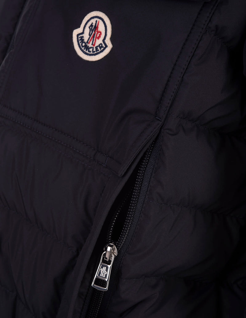 Moncler Blue Berard Down Jacket - Women