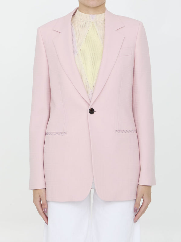 Burberry Tailored Jacket In Wool - Women