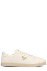 Prada Triangle Logo Plaque Low-top Sneakers - Men