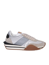 Tom Ford James White/silver Sneakers - Men