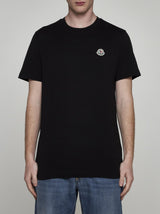 Moncler Logo-patch Cotton T-shirt - Men