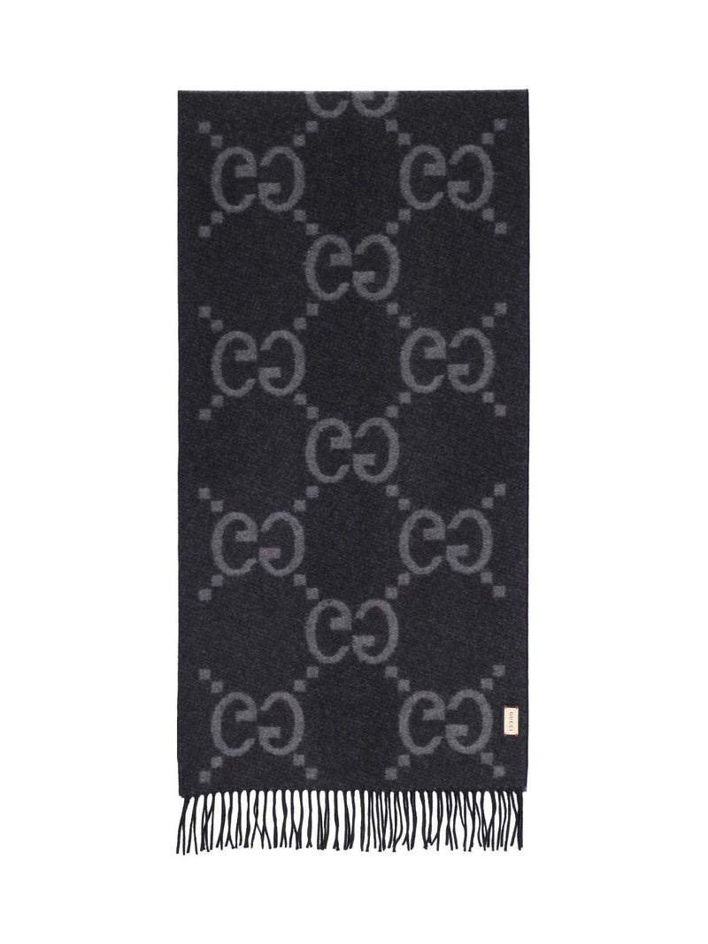 Gucci Gg Jacquard Scarf - Men