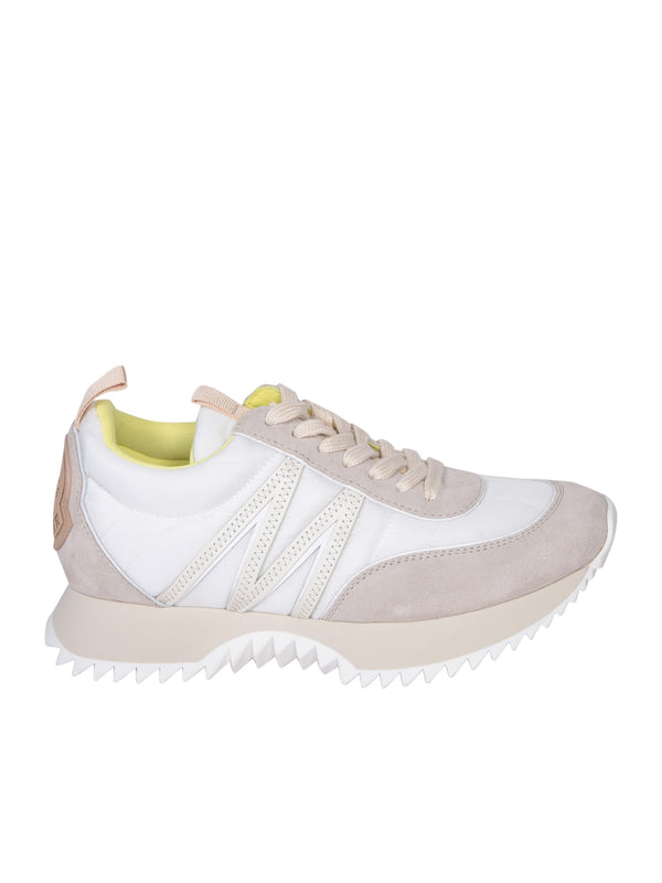 Moncler Pacey White Sneakers - Women