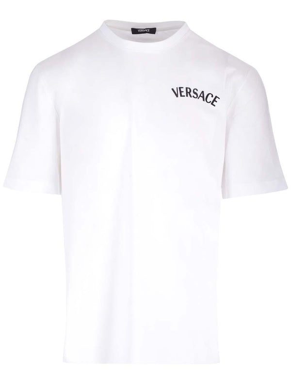 Versace Milano T-shirt Jersey Fabric - Men - Piano Luigi