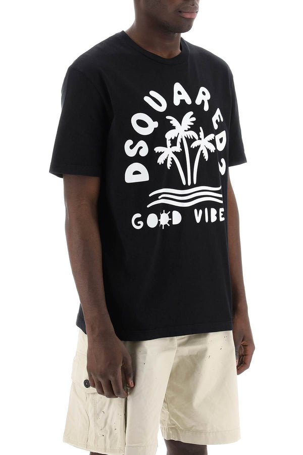 Dsquared2 T-shirt With Logo Print - Men